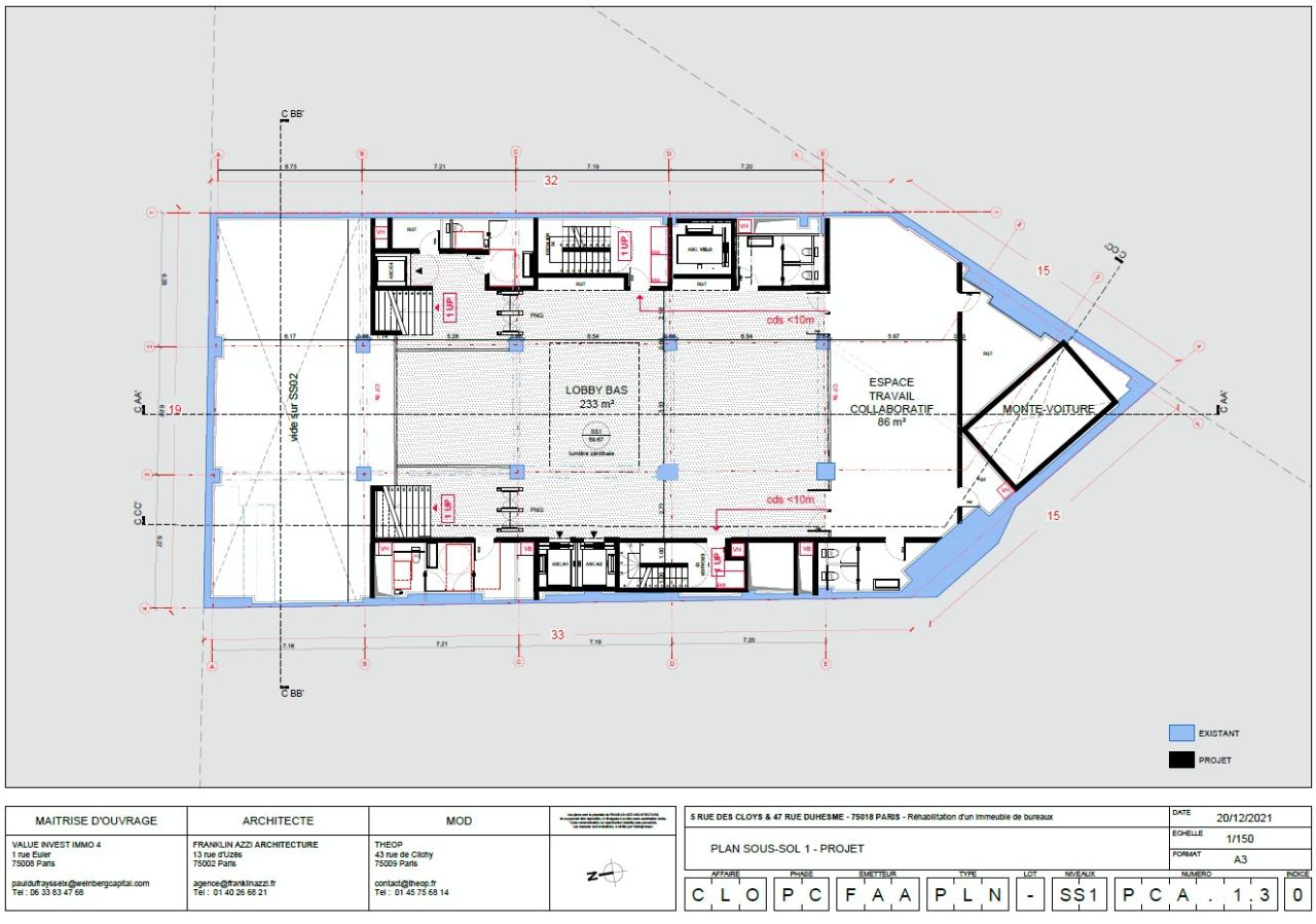 Bureau Paris 3710m² Location bureau Paris OLBUR2107091 53